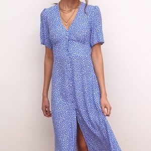 Nobody's Child Alexa Midi Tea Dress NWOT